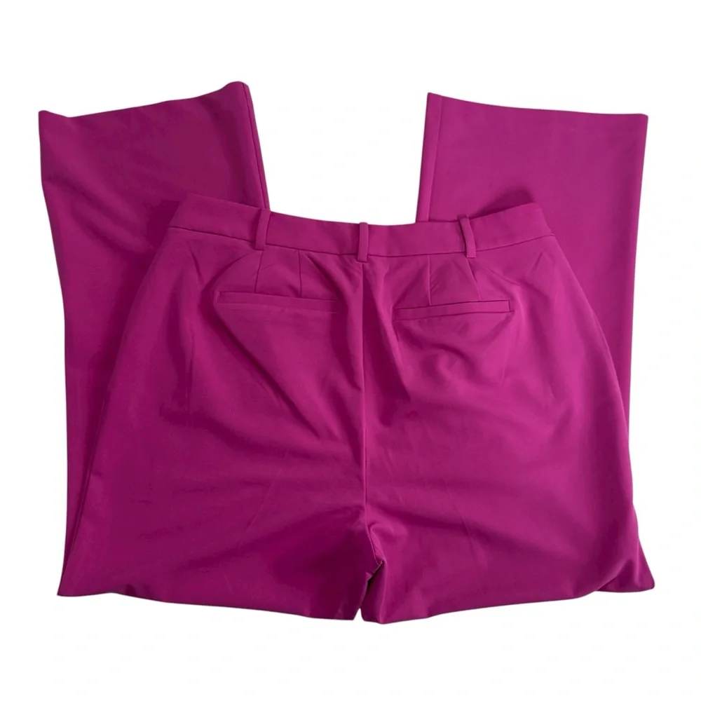 Eloquii Fuchsia Pink Wide Leg Dress Pants Women's Size 14